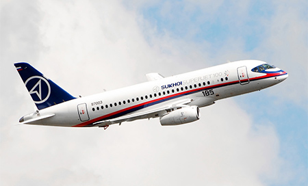 Compañía aérea peruana planea comprar aviones rusos Superjet 100